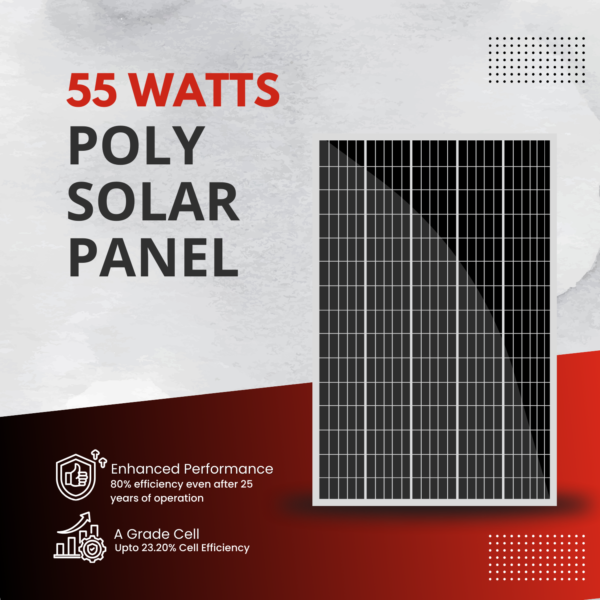 55W POLY Solar Panel - Image 5