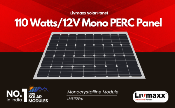 110W 12V MONO-PERC Solar Panel - Image 2