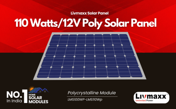 110W POLY Solar Panel - Image 3