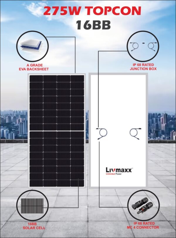 275W TOPCON 12V Solar Panel - Image 7